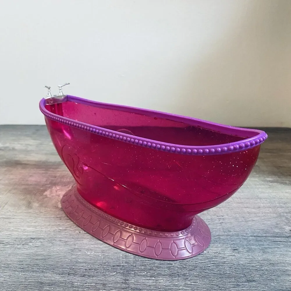 Mattel Barbie 2010 Bath to Beauty Pink Glam Tub Replacement Piece